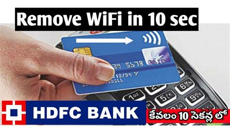 disabling contactless payment on debit cards hdfc|hdfc bank debit card protection.